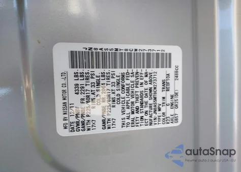 2012 Nissan Rogue Sv z USA, uszkodzony, nr VIN JN8AS5MT8CW273712